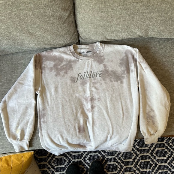 Taylor Swift Folklore limited edition sweatshirt M merch - Picture 1 of 5